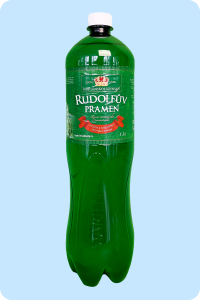 Рудольфов Прамен в пластиковой бутылке